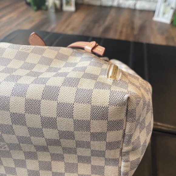 Louis Vuitton Damier Azur Sperone Backpack AUTHENTIC! - Picture 12 of 15